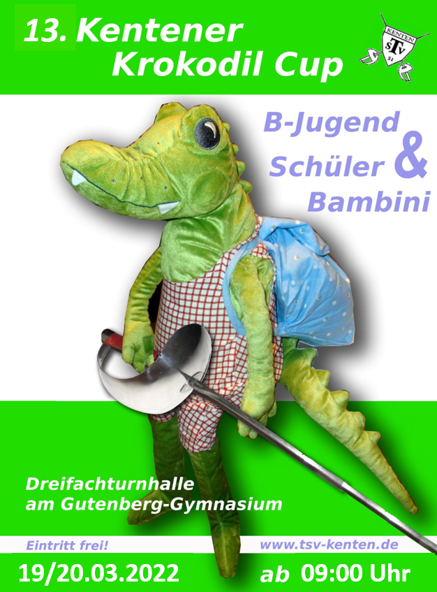 13. Krokodil Cup Plakat